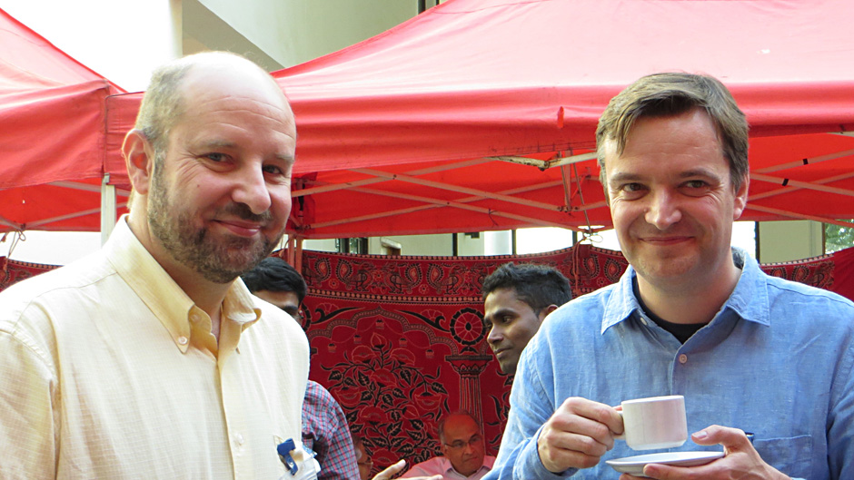 Von links: Professor Adriano Aguzzi (Neuropathologie) und Professor Christian Münz (Experimentelle Immunologie).