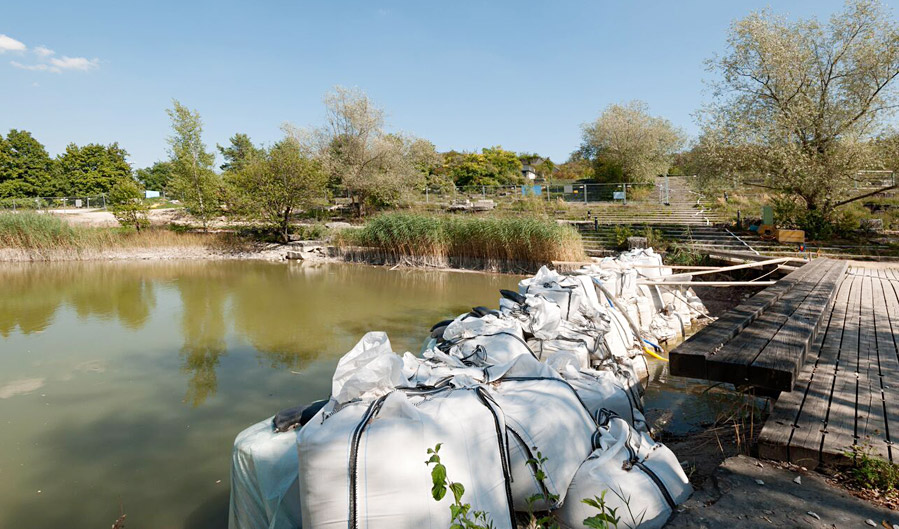 Die Sanierungsarbeiten dauerten von April bis Dezember 2015.