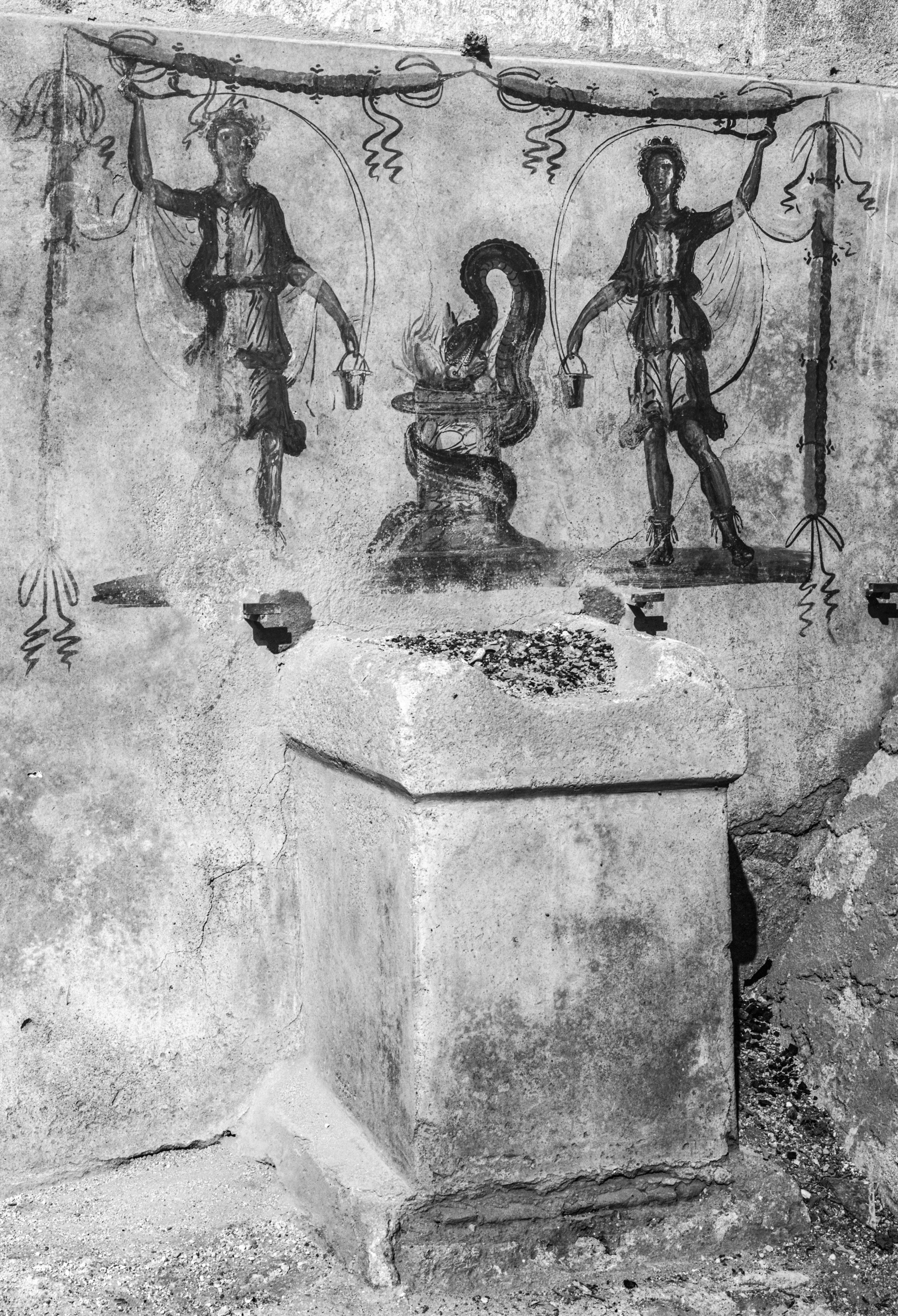 Pompejanischer Strassenaltar