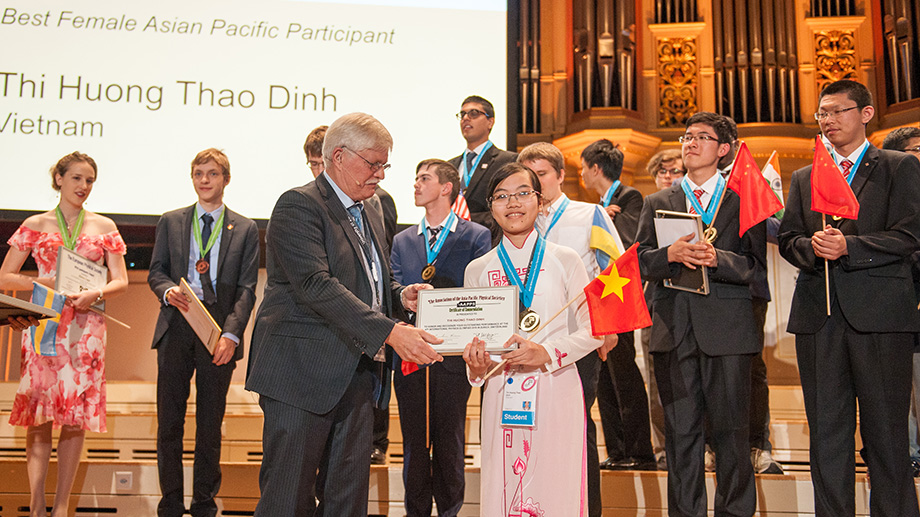 Thi Huong Thao Dinh aus Vietnam hat von allen asiatischen Teilnehmerinnen am besten abgeschnitten.