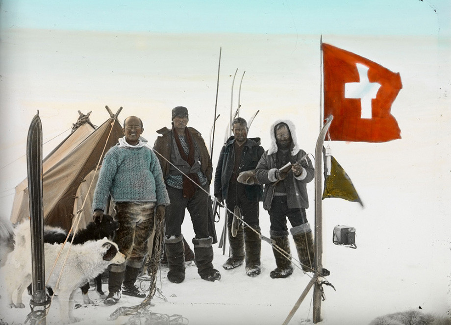 Grönlandexpedition am 21. Juni 1912