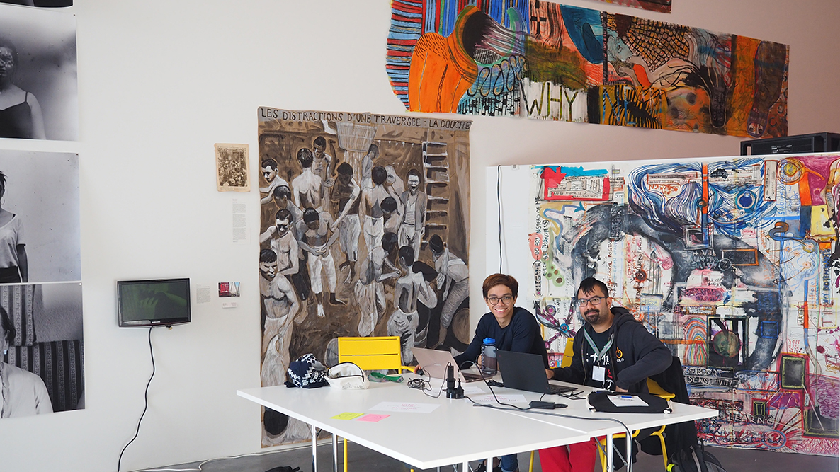 Digitale Vordenkerinnen und Vordenker kamen am Hackathon in der Kunsthalle auf ihre Kosten.