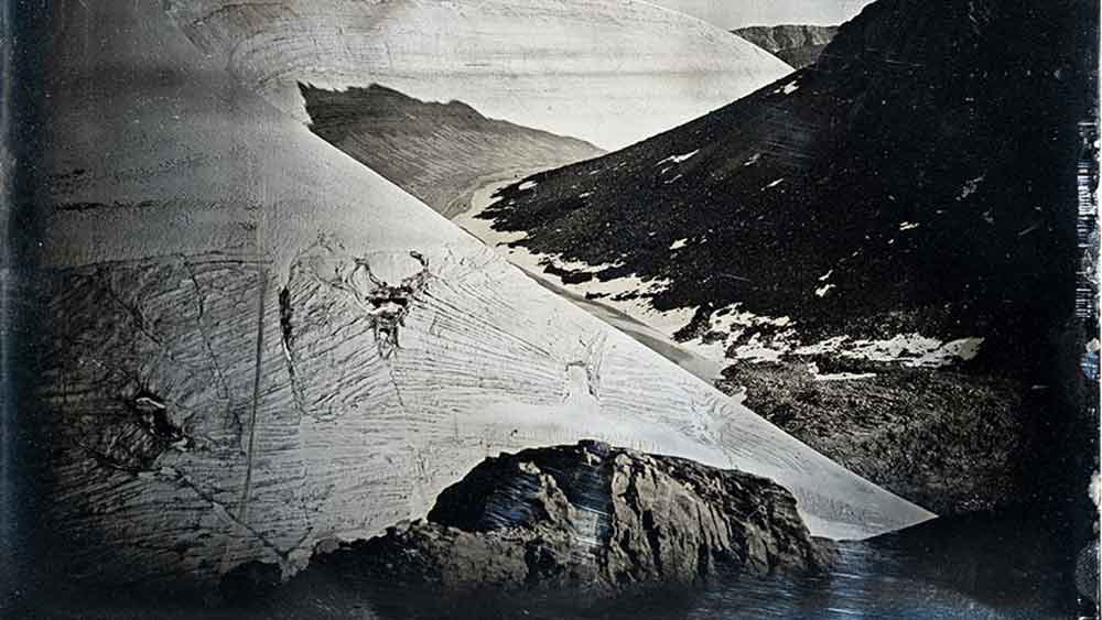 Hüfigletscher, September 2016 (Daguerreotypie)