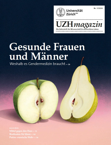 UZH Magazin 1/24 (Cover)