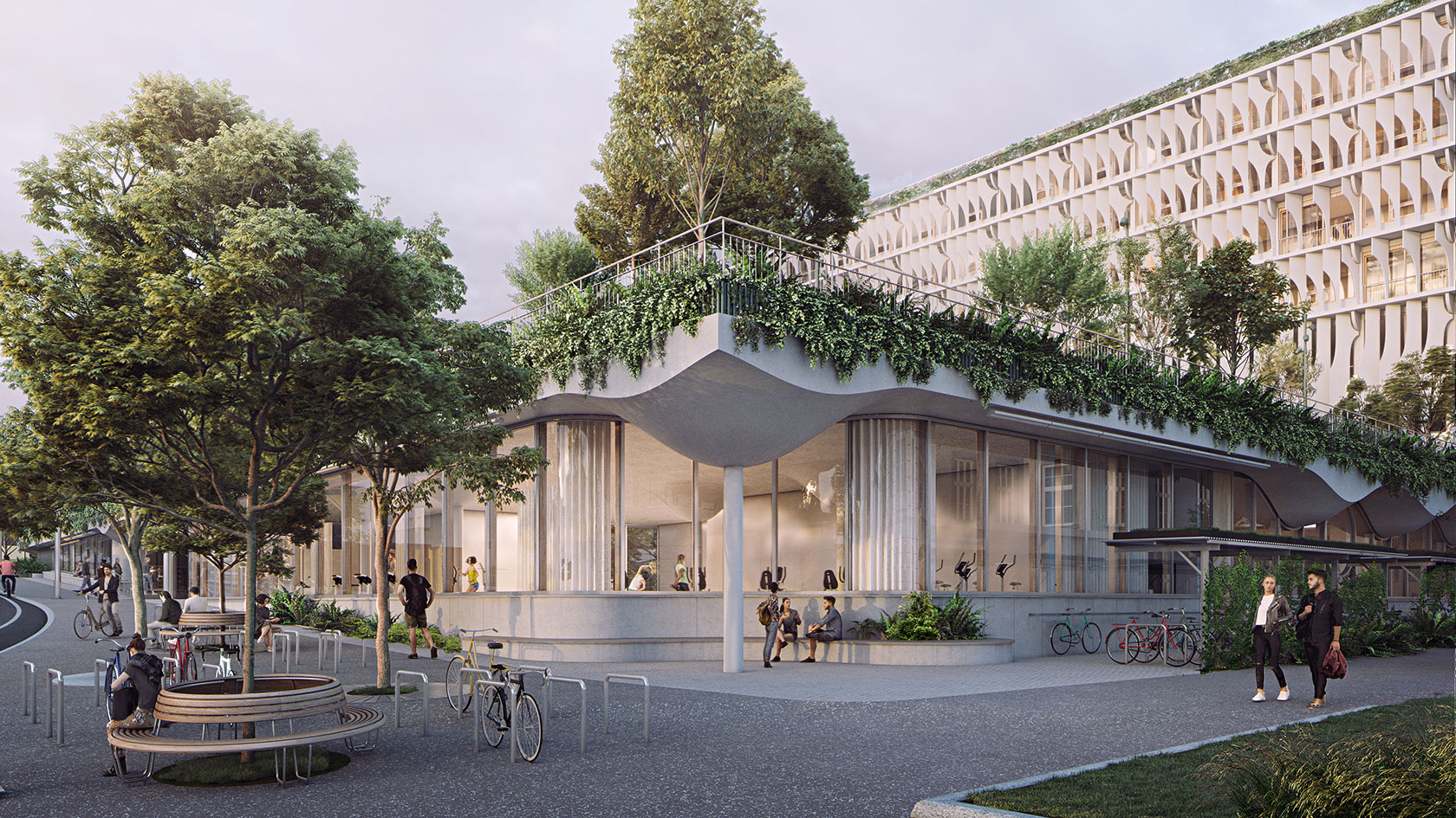 The FORUM UZH education and research centre will significantly enhance the university quarter.