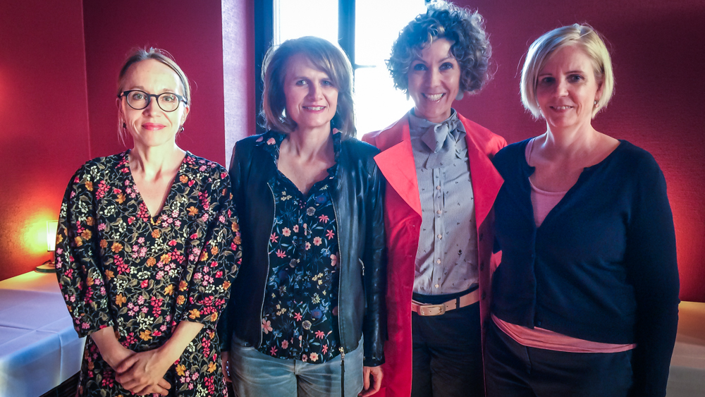 Die Gründungsmitglieder des neuen Women's Chapters (v.l.n.r): Esther Hürlimann, Eva Hug, Dr. Elefteria Xekalakis Matthys und Dr. Gabriele Schwieder.