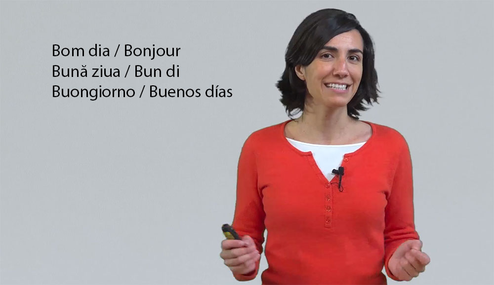Sprachwissenschaftlerin Carlota de Benito Moreno führt in die Grundlagen der Morphologie ein.
