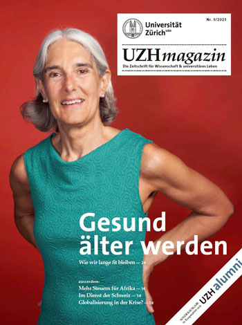 UZH Magazin 3/23 (Cover)