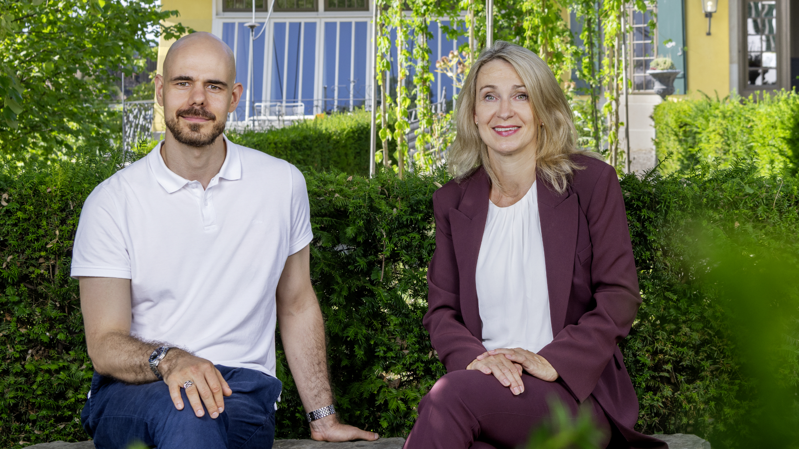 Servan Grüninger and Elisabeth Stark