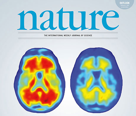 Das Bild zeigt das Cover der Nature-Ausgabe vom 1. September 2016
