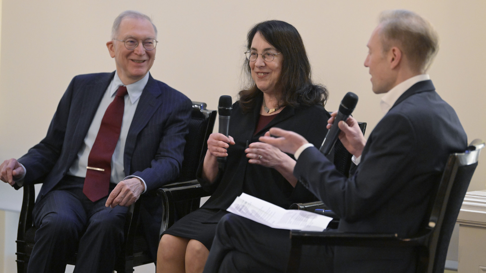 Gordon Freeman, Arlene Sharpe und Klaas Enno Stephan