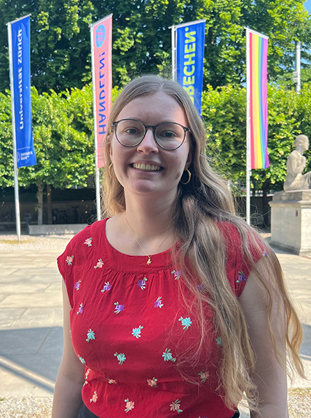 Lilith Achermann, Linguistikstudentin und Vorstandsmitglied des Vereins «PolyUniQue».