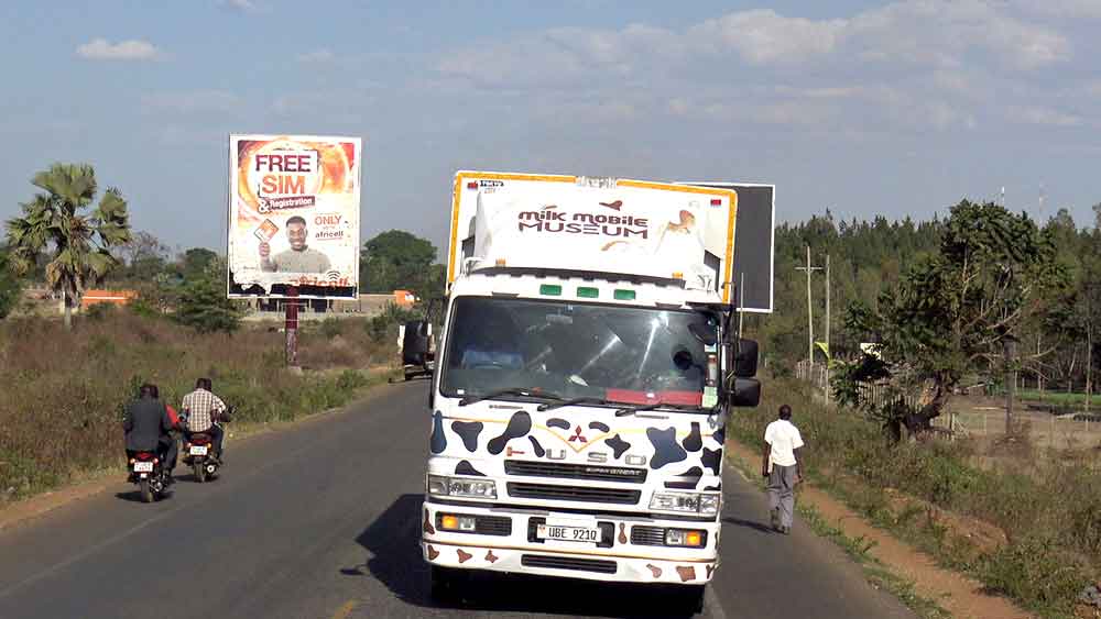Das Milchmuseum unterwegs in entlegene ugandische Dörfer und Kleinstädte