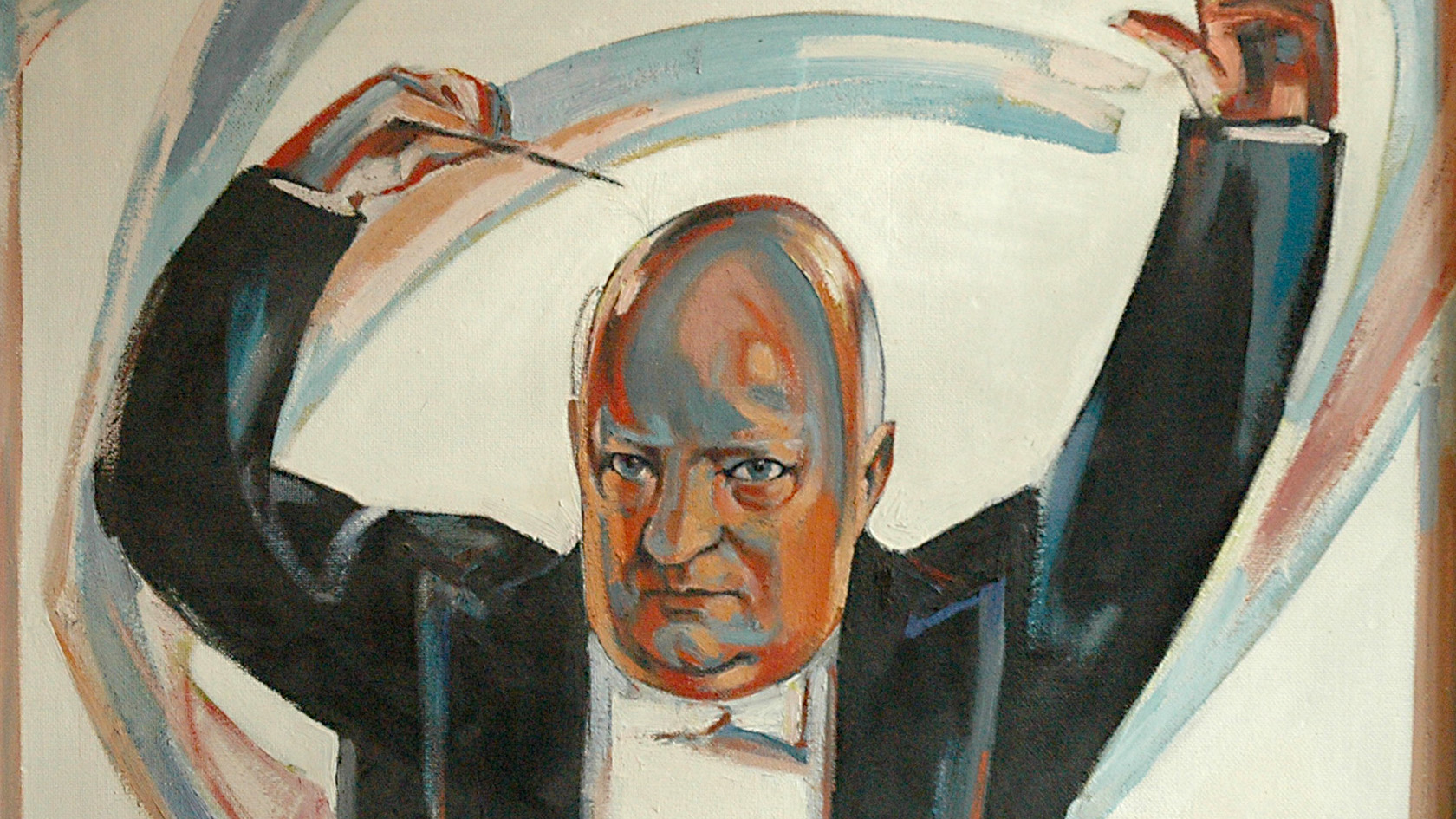 Paul Hindemith dirigiert