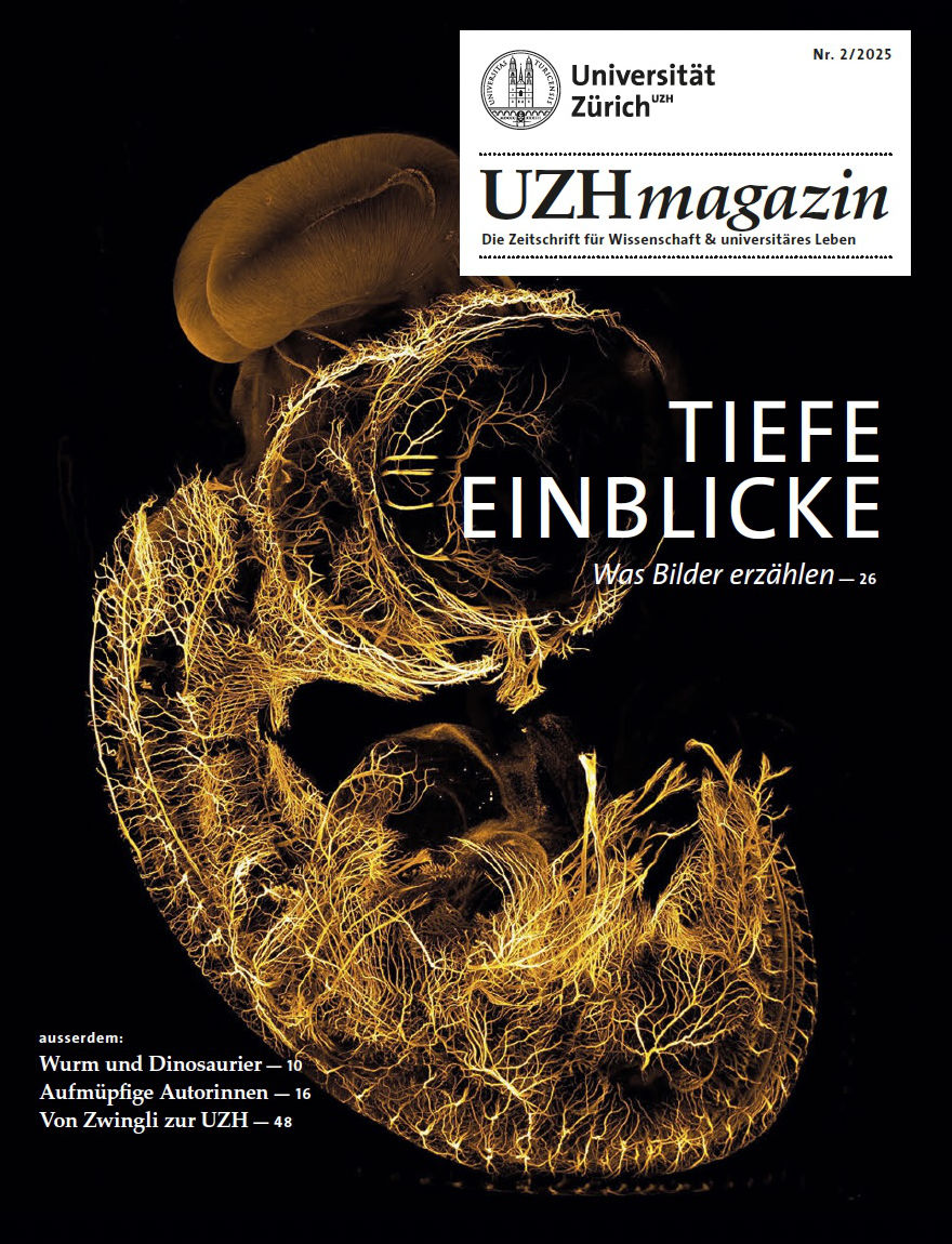 UZH Magazin 2/25: Tiefe Einblicke. Was Bilder erzählen.