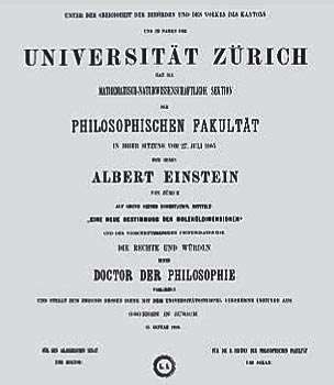 einstein phd thesis pdf